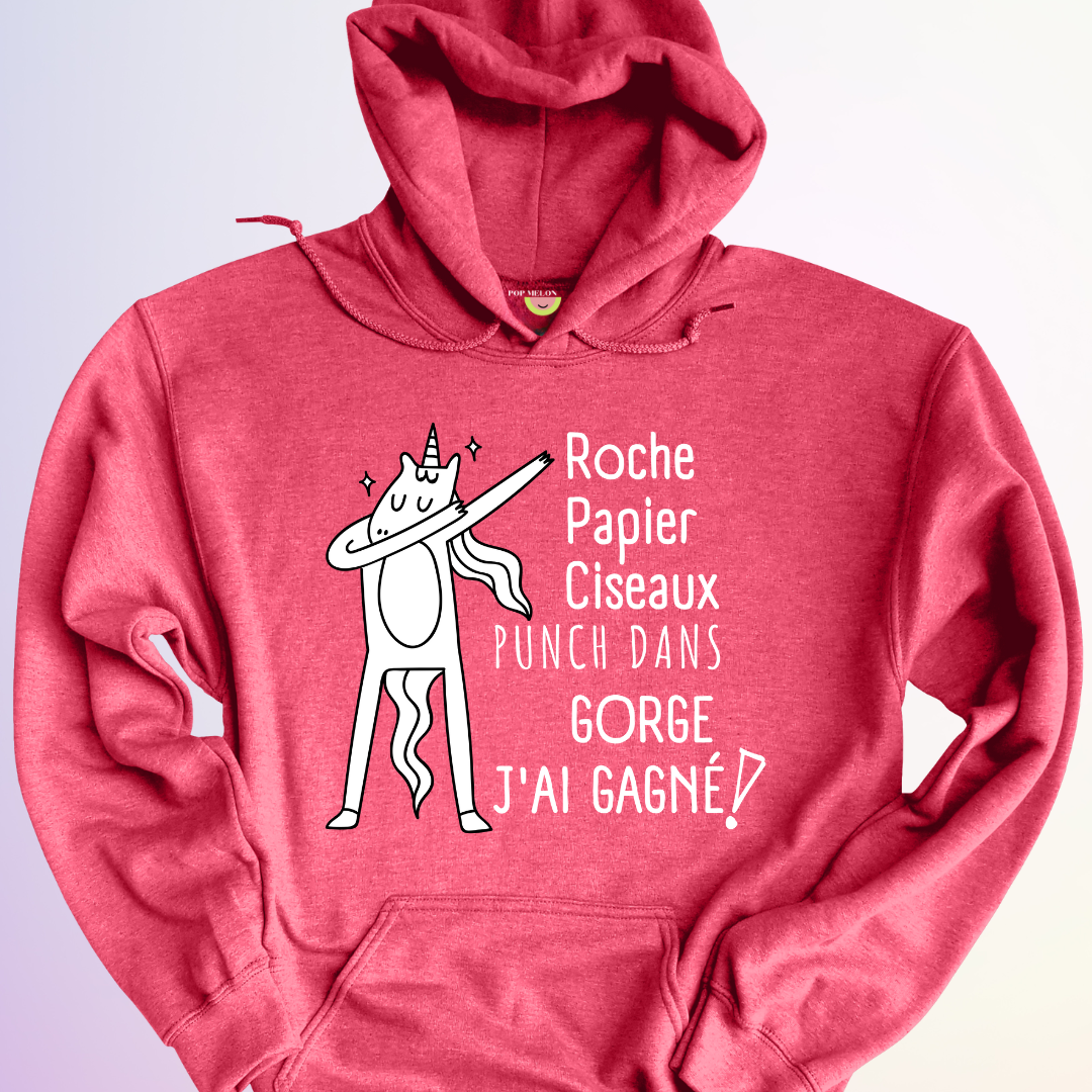 HOODIE / ROCHE PAPIER CISEAUX PUNCH