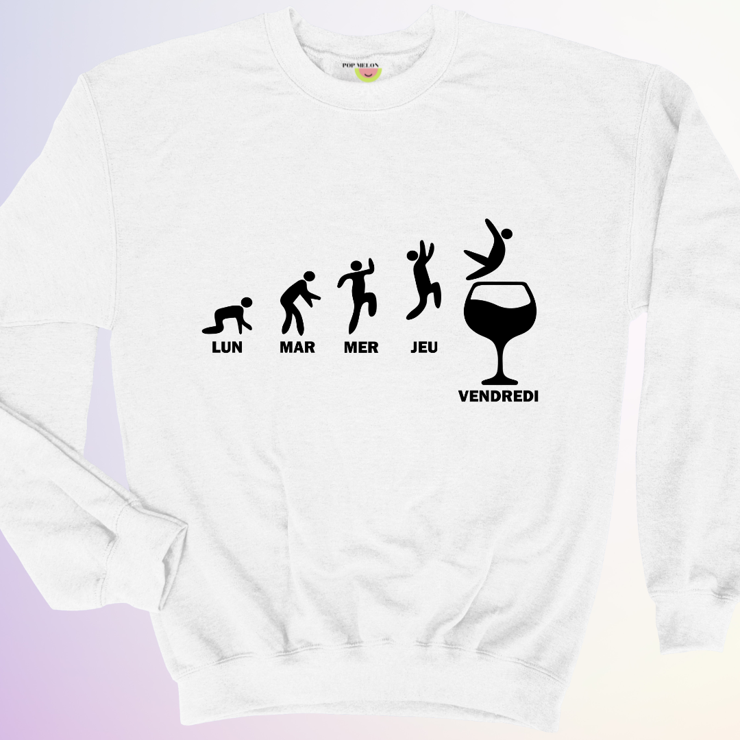 CREWNECK / SEMAINE DE VINO