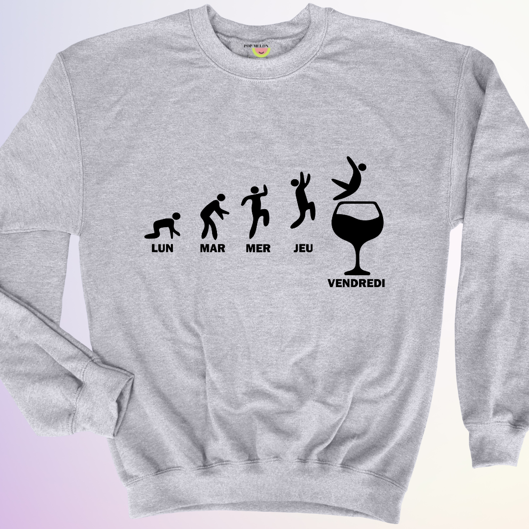 CREWNECK / SEMAINE DE VINO