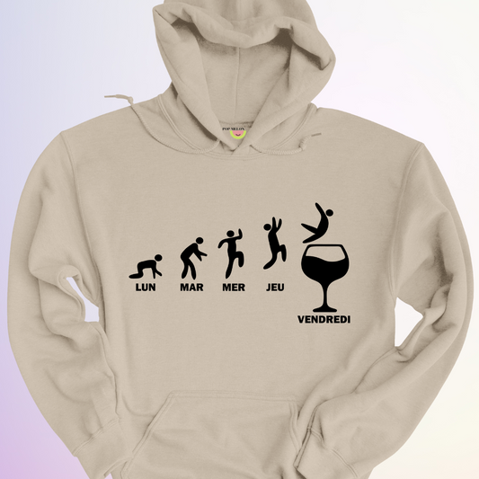 HOODIE / SEMAINE DE VINO