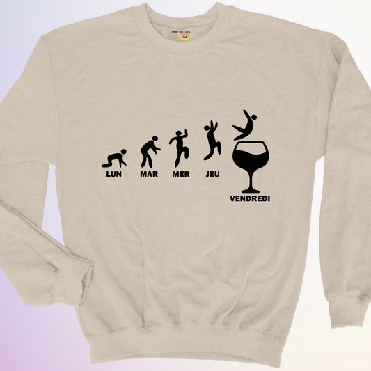 CREWNECK / SEMAINE DE VINO