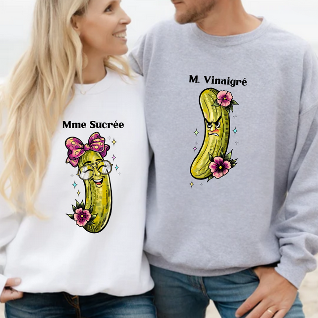 CREWNECK / DUO SUCREE VINAIGRE