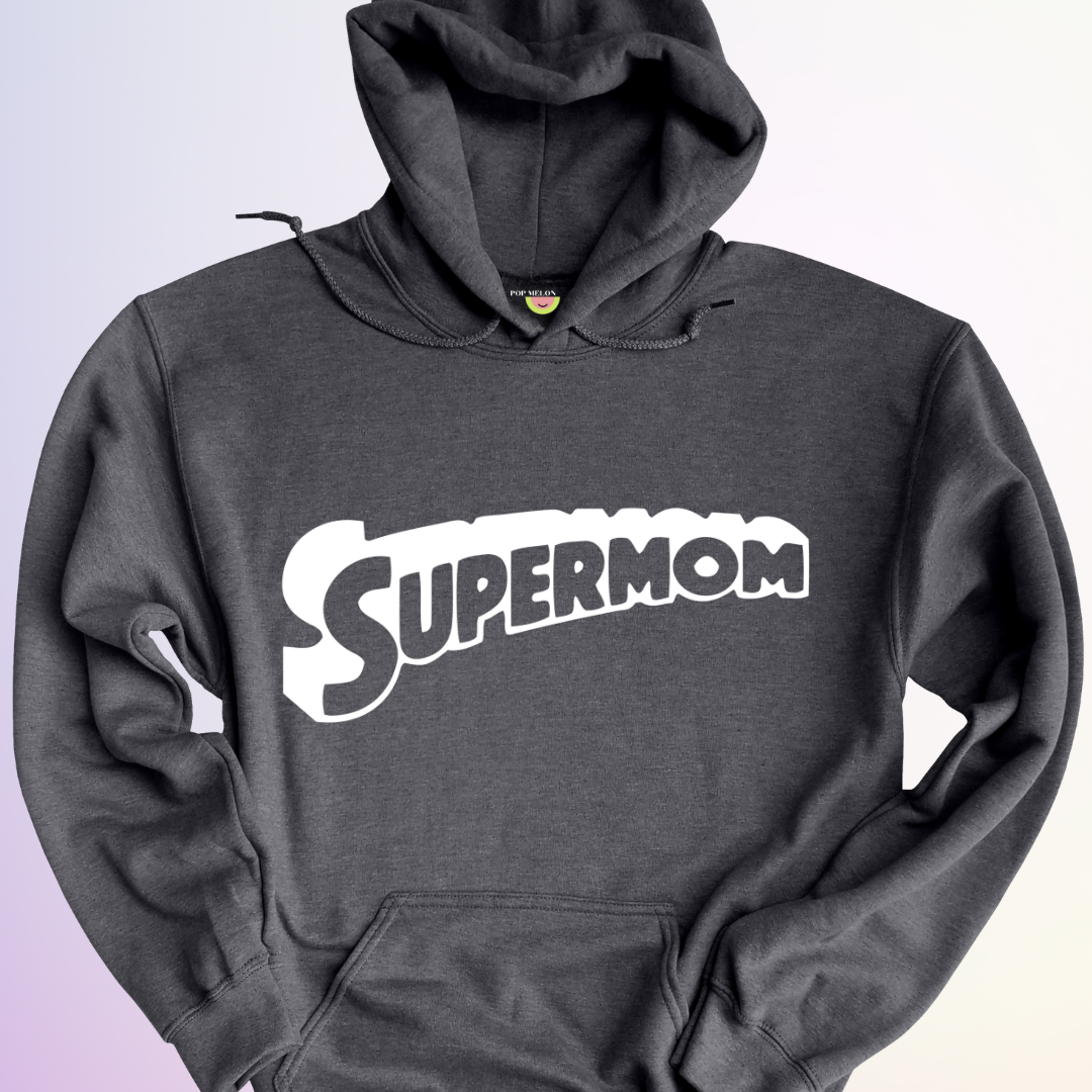 HOODIE / SUPERMOM COURBE