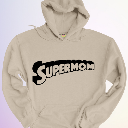 HOODIE / SUPERMOM COURBE