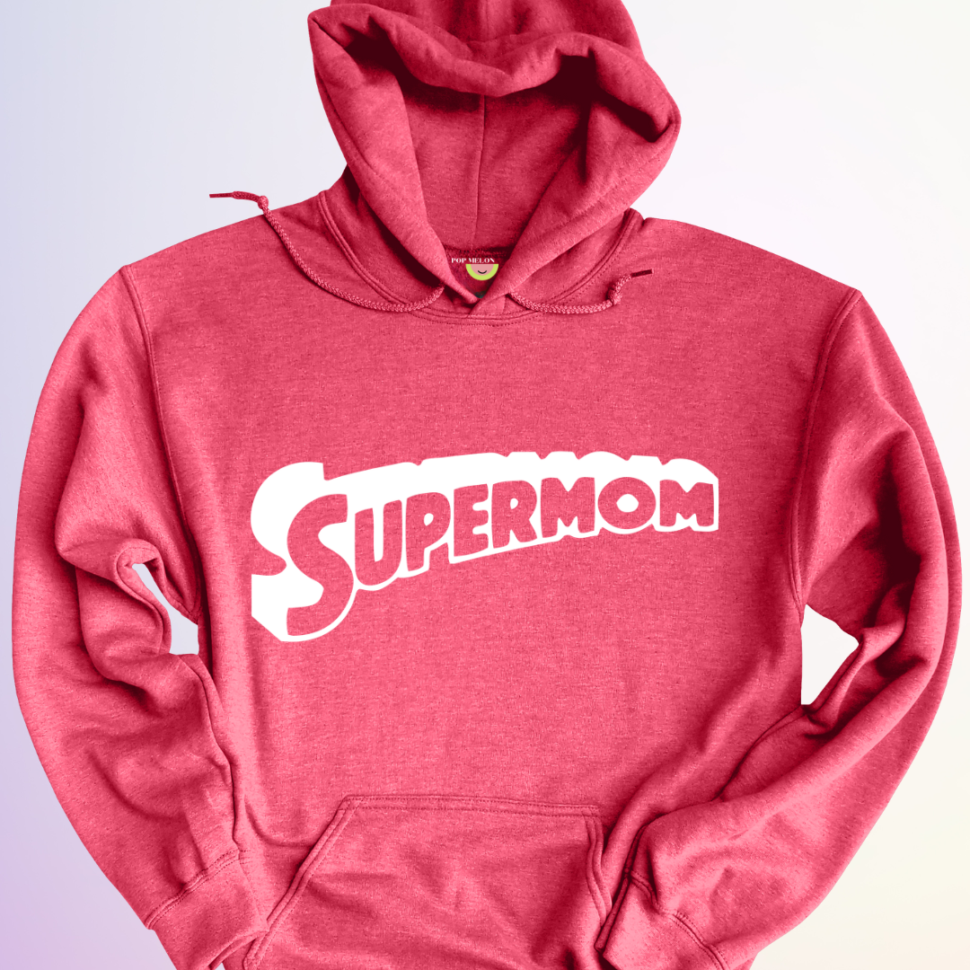 HOODIE / SUPERMOM COURBE