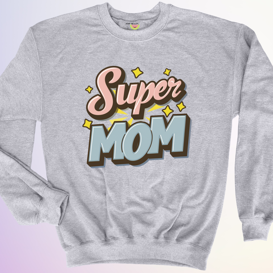 CREWNECK / SUPERMOM FLASH