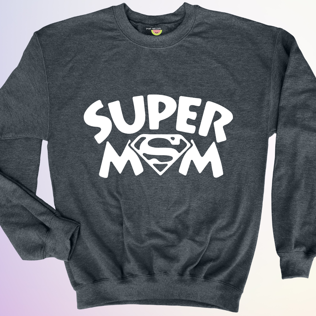 CREWNECK / SUPERMOM MINI LOGO