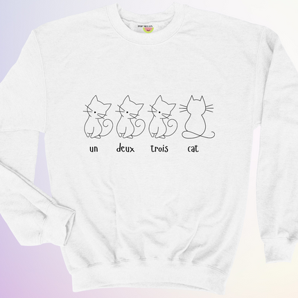 CREWNECK / UN DEUX TROIS CAT