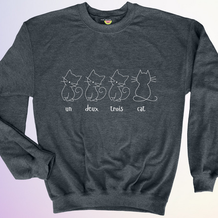 CREWNECK / UN DEUX TROIS CAT