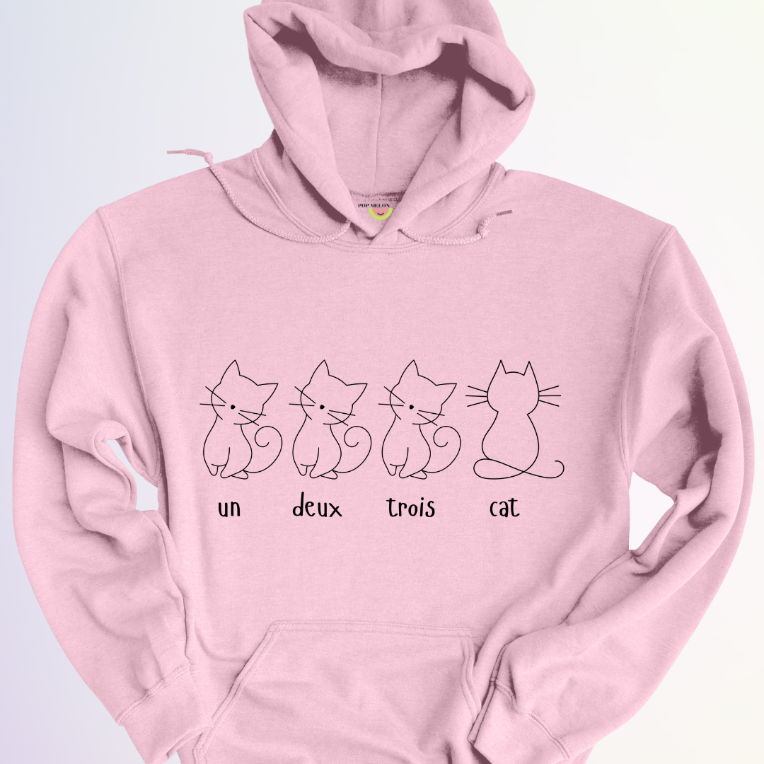 HOODIE / UN DEUX TROIS CAT