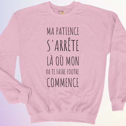 CREWNECK / VA TE FAIRE FOUTRE