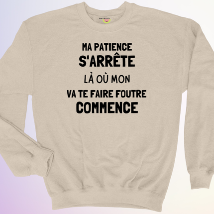 CREWNECK / VA TE FAIRE FOUTRE