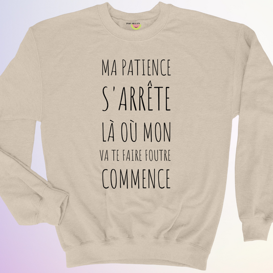 CREWNECK / VA TE FAIRE FOUTRE