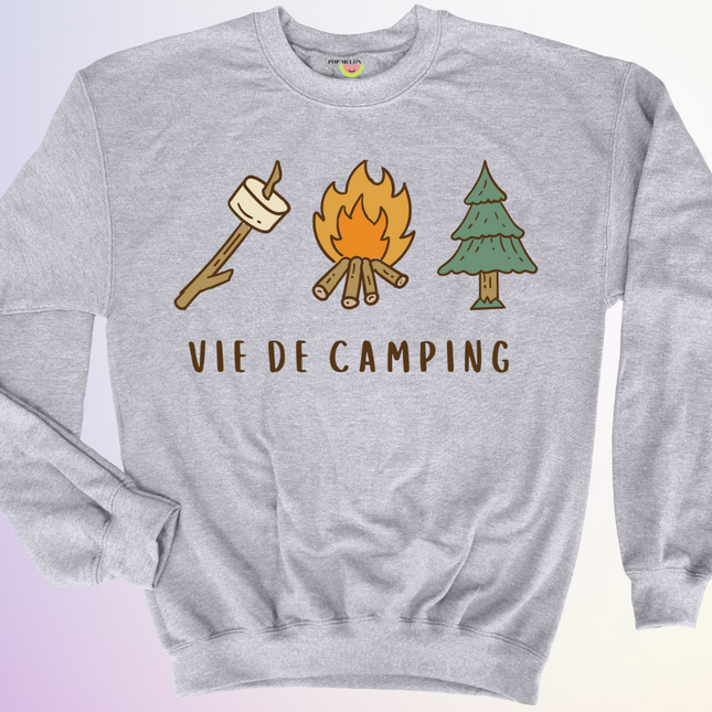 CREWNECK / VIE DE CAMPING