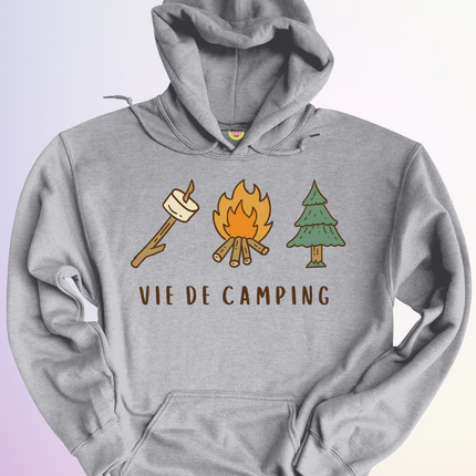 HOODIE / VIE DE CAMPING