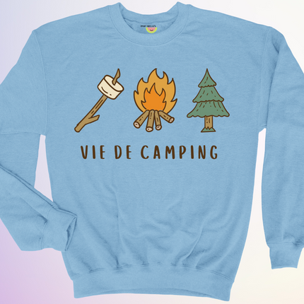 CREWNECK / VIE DE CAMPING
