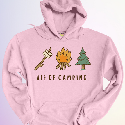HOODIE / VIE DE CAMPING