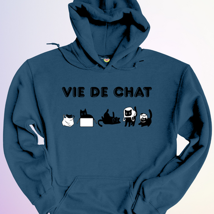 HOODIE / VIE DE CHAT