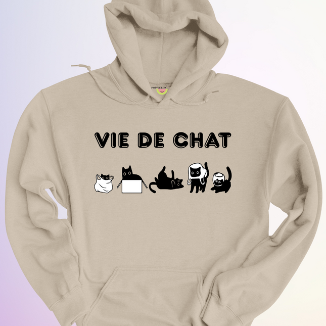 HOODIE / VIE DE CHAT