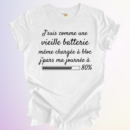T-SHIRT / VIEILLE BATTERIE