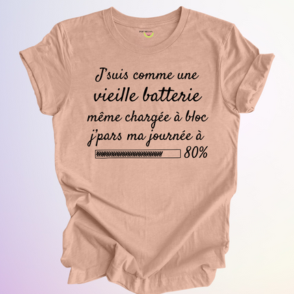 T-SHIRT / VIEILLE BATTERIE