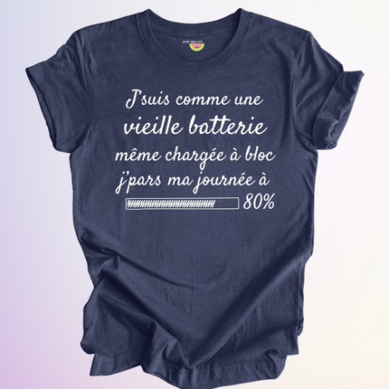 T-SHIRT / VIEILLE BATTERIE