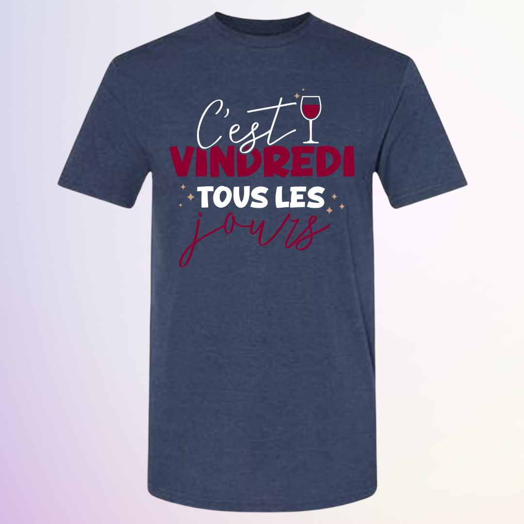 T-SHIRT / VINDREDI TOUS LES JOURS