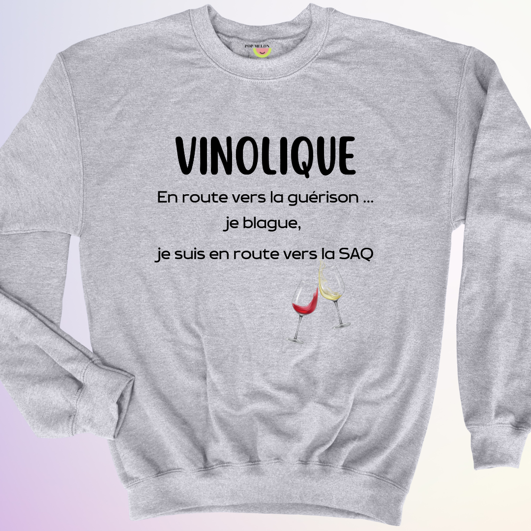 CREWNECK / VINOLIQUE