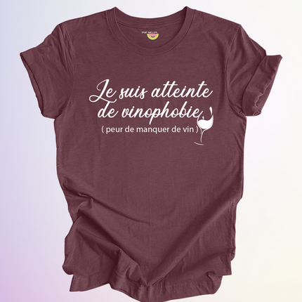 T-SHIRT / VINOPHOBIE