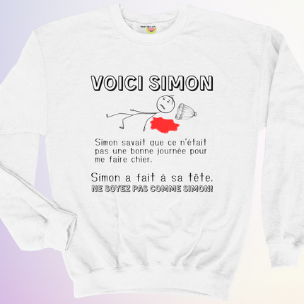 CREWNECK / VOICI SIMON