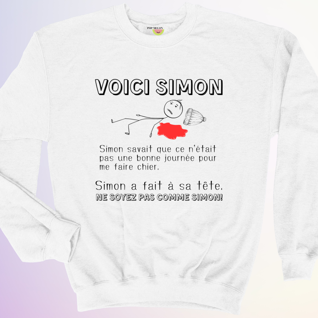 CREWNECK / VOICI SIMON