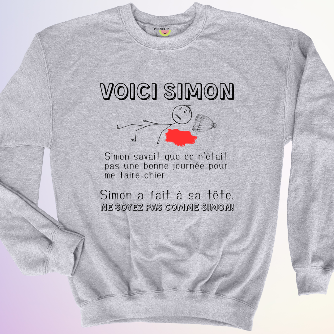 CREWNECK / VOICI SIMON