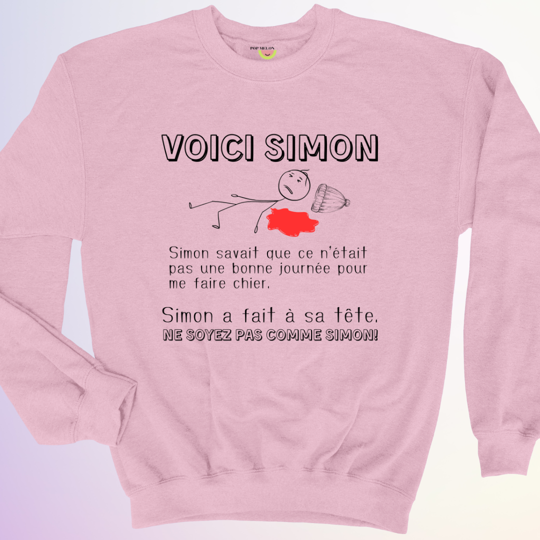 CREWNECK / VOICI SIMON