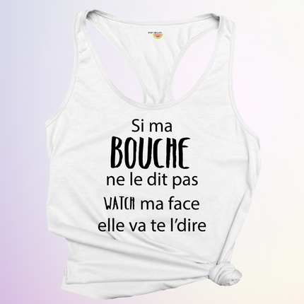 CAMISOLE / WATCH MA FACE