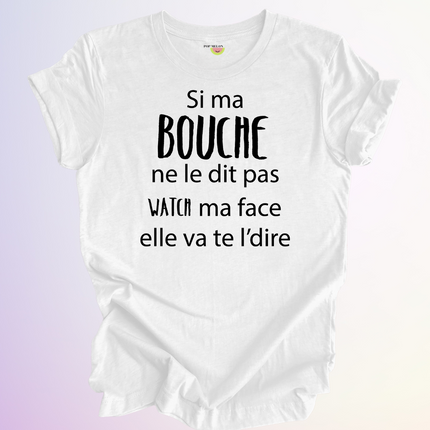 T-SHIRT / WATCH MA FACE