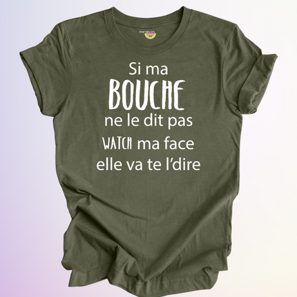 T-SHIRT / WATCH MA FACE