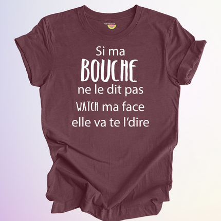 T-SHIRT / WATCH MA FACE