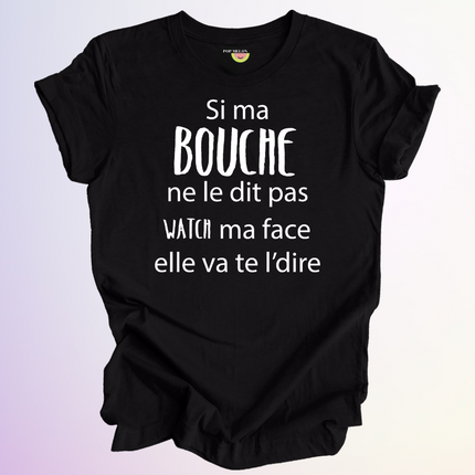 T-SHIRT / WATCH MA FACE